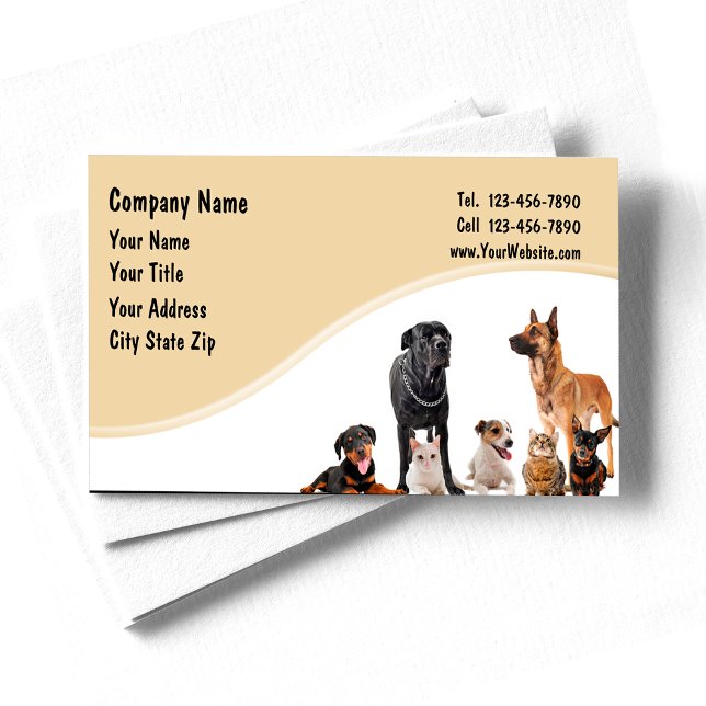 Pet Business Cards (Creator Uploaded)