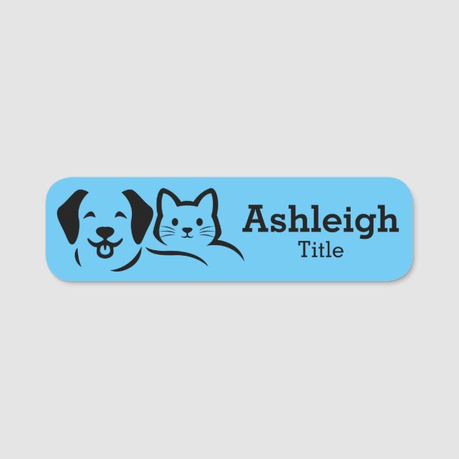 Pet Business Name Tag (Front)