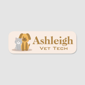 Pet Business Name Tag