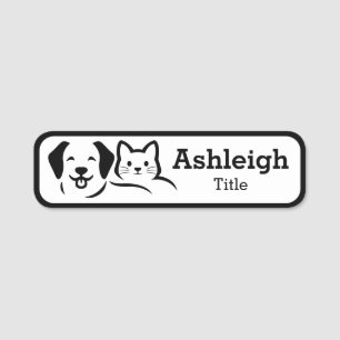 Pet Business Name Tag