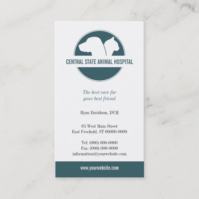 Pet Care Appointment Card (Front)