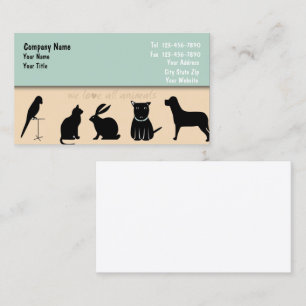 Pet Care Business Card