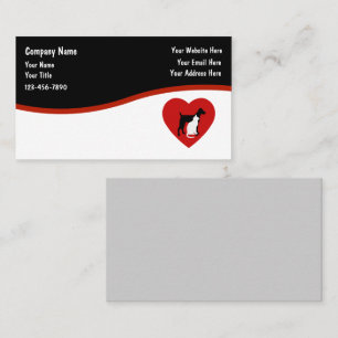 Pet Care Business Cards