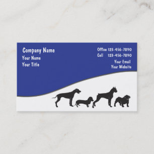Pet Care Business Cards
