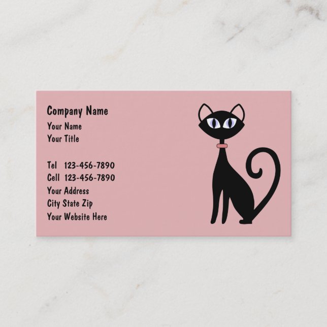 Pet Care Business Cards (Front)