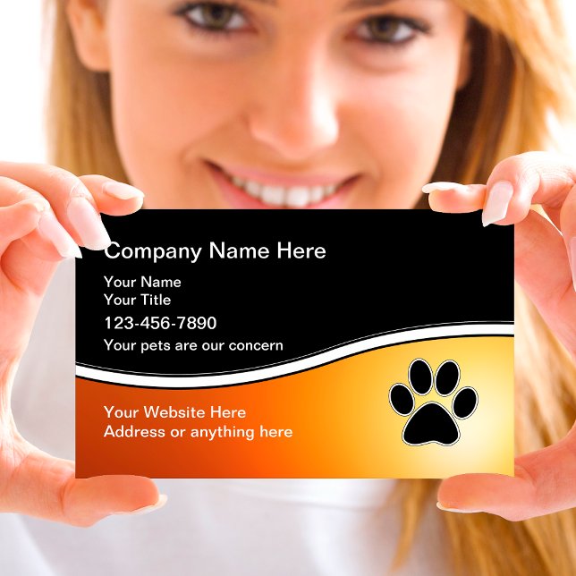 Pet Care Business Cards (Creator Uploaded)