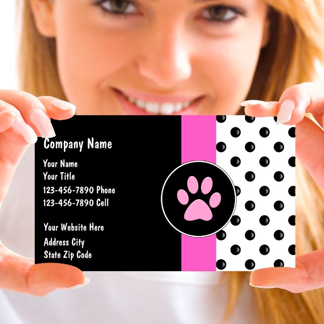 Pet Care Business Cards (Creator Uploaded)