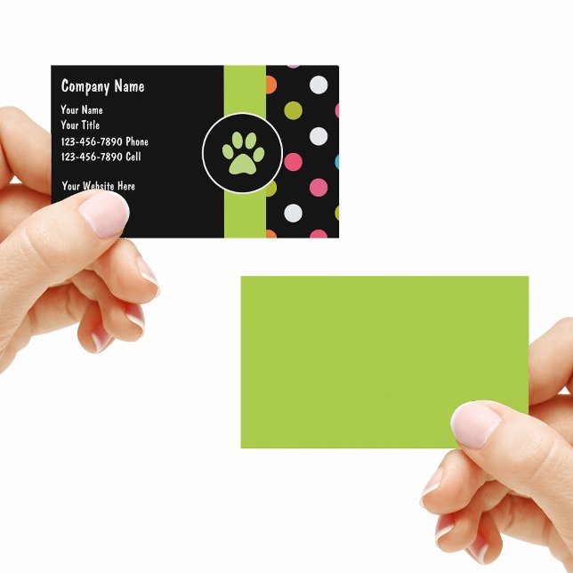 Pet Care Business Cards (Creator Uploaded)