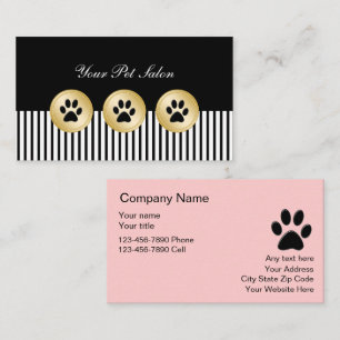 Pet Care Business Cards