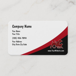 Pet Care Services Business Card