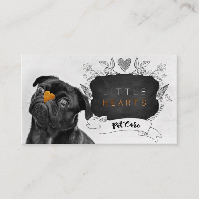 Pet Care Services/ Sitting services / Pet Shop Business Card (Front)