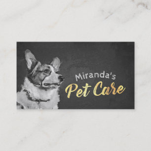 Pet Care Sitting Bathing and Grooming Beauty Salon Appointment Card