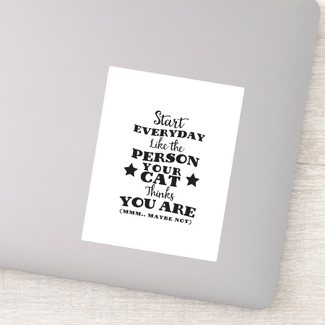 Pet Cat Funny Quote (Detail)