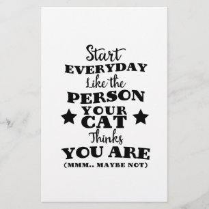 Pet Cat Funny Quote