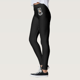 Pet Cat Lover Blackl Vintage White Custom Made Fun Leggings