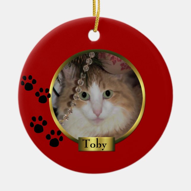 Pet Christmas ornament (Front)