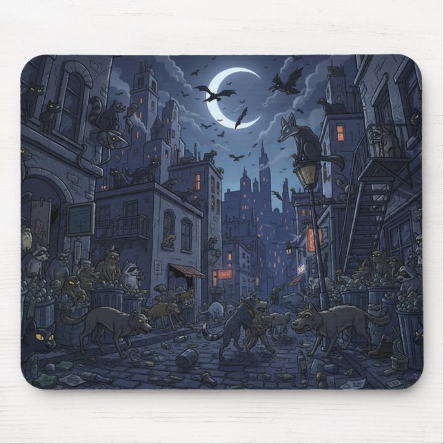 Pet City Mouse Pad (Front)