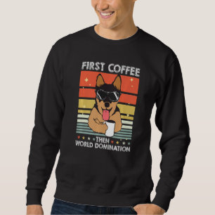 Pet Coffee Breed  Australian Cattle Dog Sweatshirt