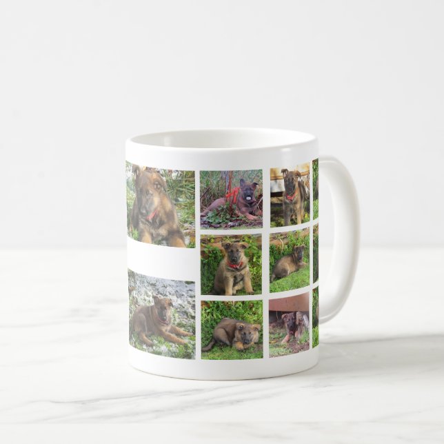 Pet Collage Photo Mug (custom) (Front Right)