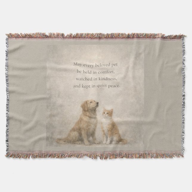 Pet Comfort Throw Blanket (Front)