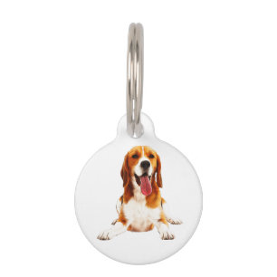 Pet Custom photo simple minimalist Pet Tag