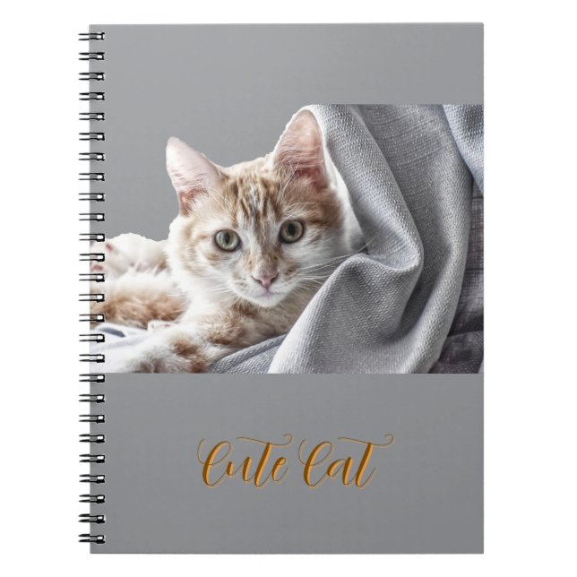 Pet Cute Cat  Notebook (Front)