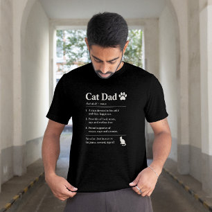 Pet Dad Cat Quote T-Shirt