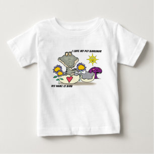 PET DINOSAUR TODDLER'S FINE JERSEY T-SHIRT