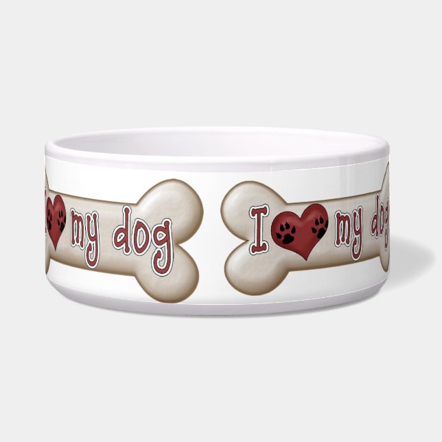 Pet Dog bowl Dish (Front)