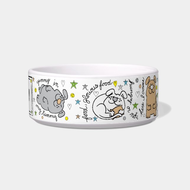 Pet DOG Bowl Medium (Right)