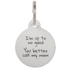 Pet Dog Cat Funny Humour Customise ID Lost