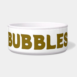 Pet Dog Cat Mum Dad Lovers Ceramic Pet Bowl