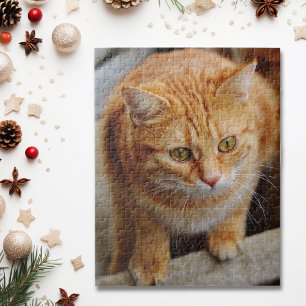 Pet Dog Cat Photo Template Fun Personalise Custom Jigsaw Puzzle
