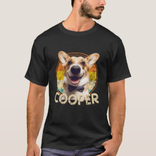 Pet Dog Custom Retro Personalised Photo T-Shirt