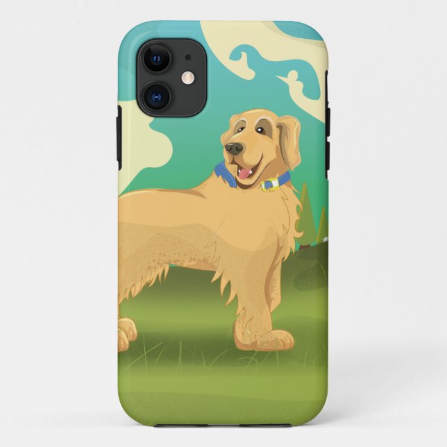 Pet Dog in the park Case-Mate iPhone Case (Back)