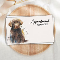 Pet Dog Trainer Labrador Retriever Watercolor Art
