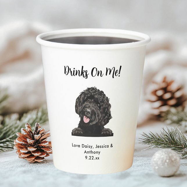 Pet Dog Wedding Paper Cups (Creator Uploaded)