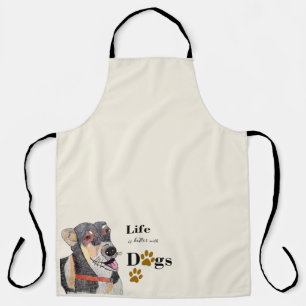 pet dogs apron