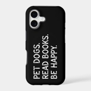 Pet Dogs Read Books Be Happy Funny Bookish Dog
