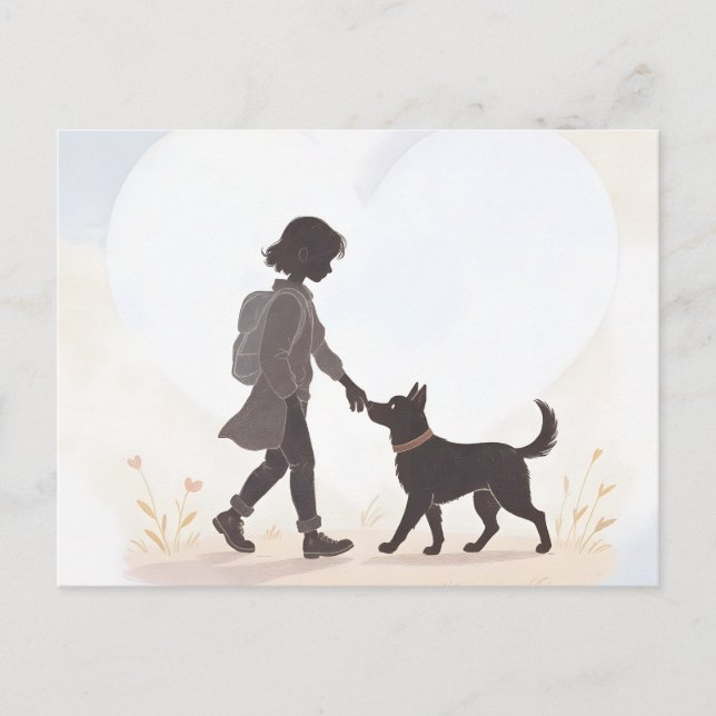 Pet Duo Greeting Cards (Front)