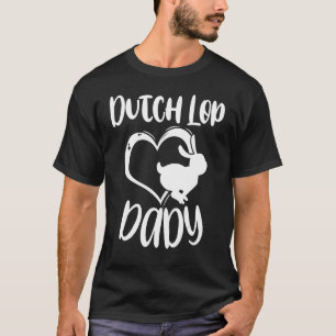 Pet Dutch Lop Dady Rabbit Owner Father Men Boys Ki T-Shirt