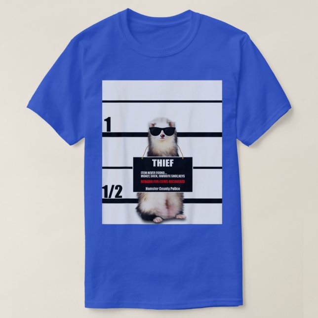 Pet Ferret Funny Ferret  T-Shirt (Design Front)
