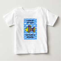 PET FISH TODDLER'S FINE JERSEY T-SHIRT