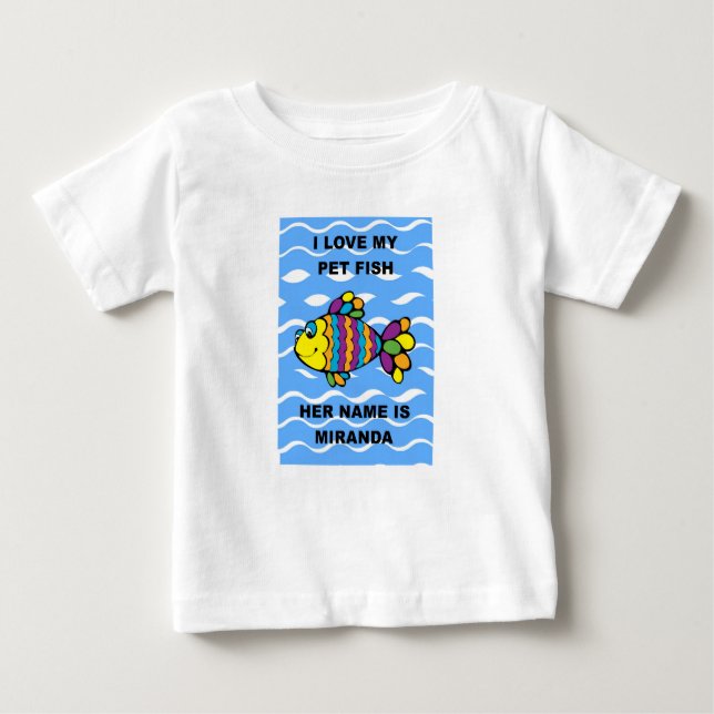 PET FISH TODDLER'S FINE JERSEY T-SHIRT (Front)