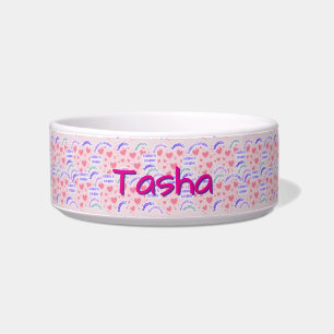 pet food and water bowl