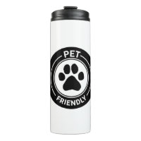 Pet Friendly Bestie Westie Drawn Paw - Black