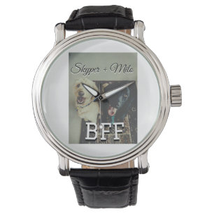 Pet friends besties add name pet photo animal love watch