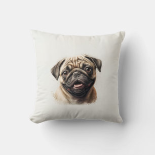 Pet Friends Dog Dad Cat Mum Gift BFF Besties Photo Cushion