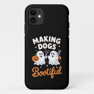 Pet Groomer Funny Halloween Making Dogs Bootiful iPhone 11 Case
