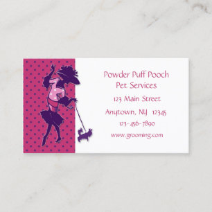 Pet Grooming Business Card